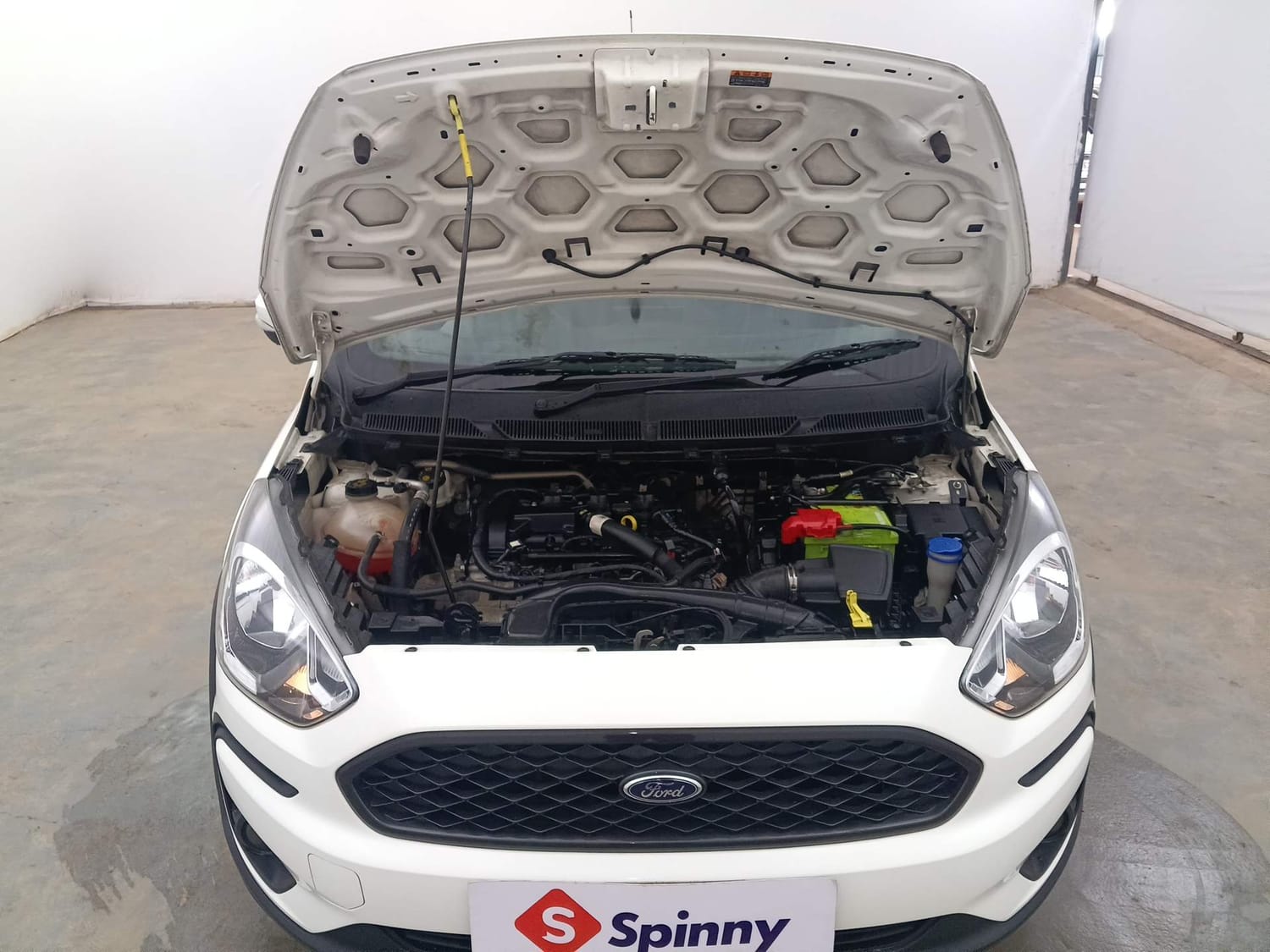 Used 2021 Ford Freestyle Titanium 1.2 Ti-VCT Petrol Manual engine ENGINE & BONNET OPEN FRONT VIEW