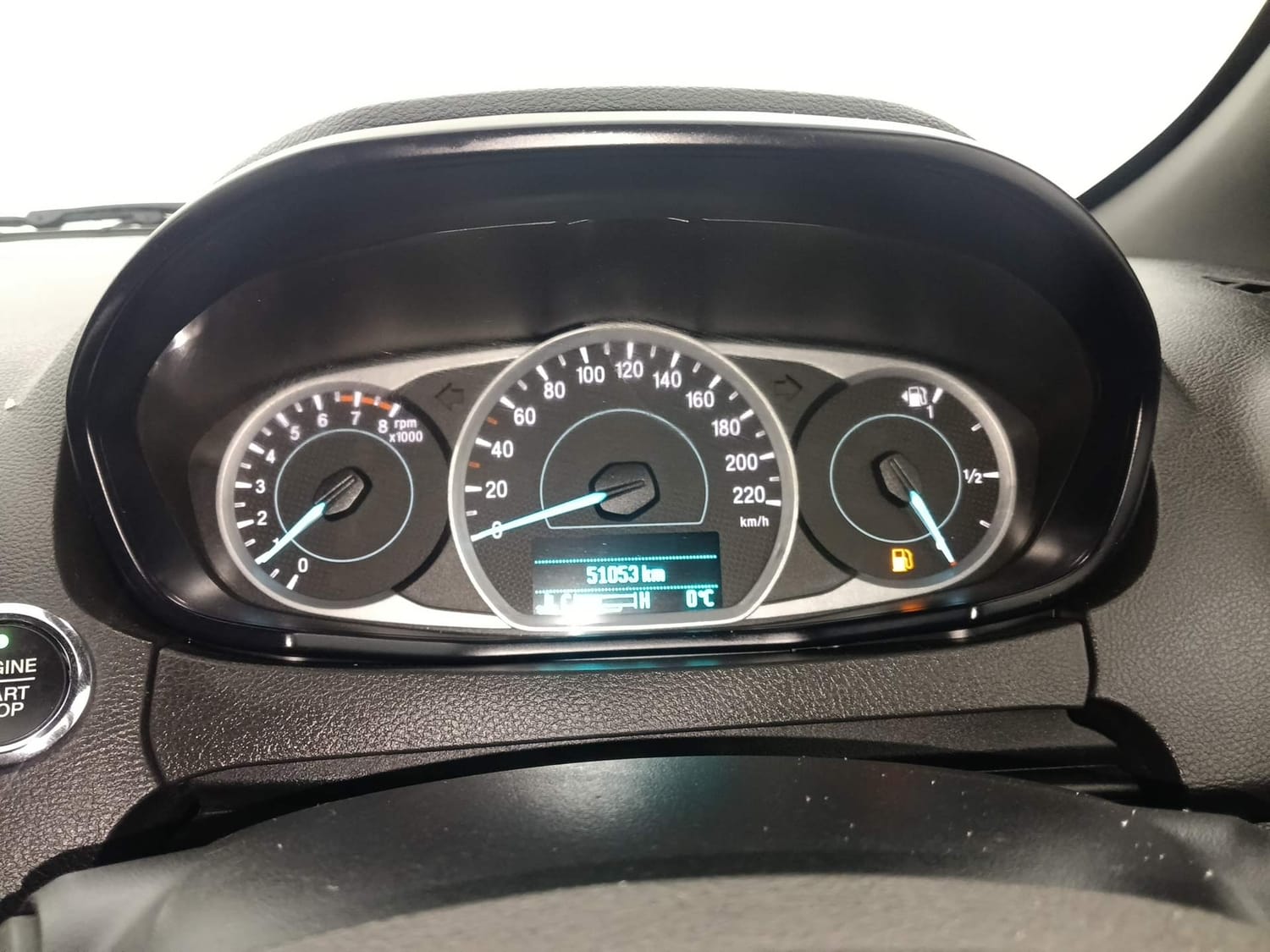 Used 2021 Ford Freestyle Titanium 1.2 Ti-VCT Petrol Manual interior CLUSTERMETER VIEW