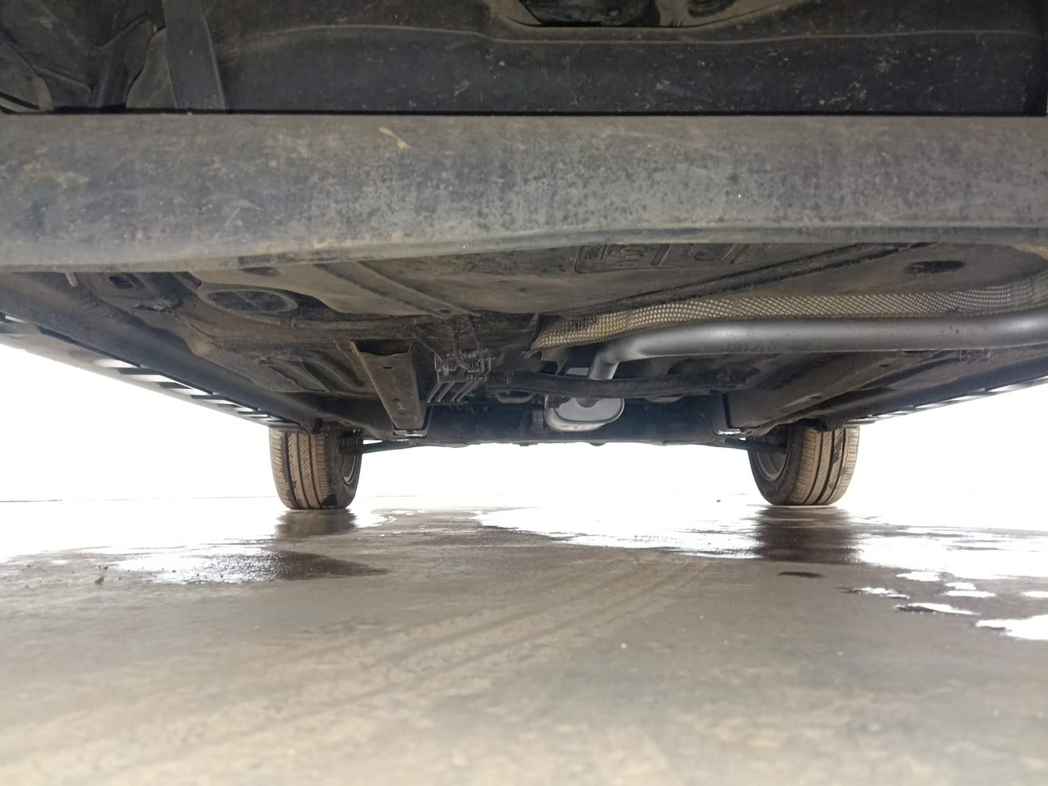 Used 2021 Ford Freestyle Titanium 1.2 Ti-VCT Petrol Manual extra REAR UNDERBODY VIEW (TAKEN FROM REAR)