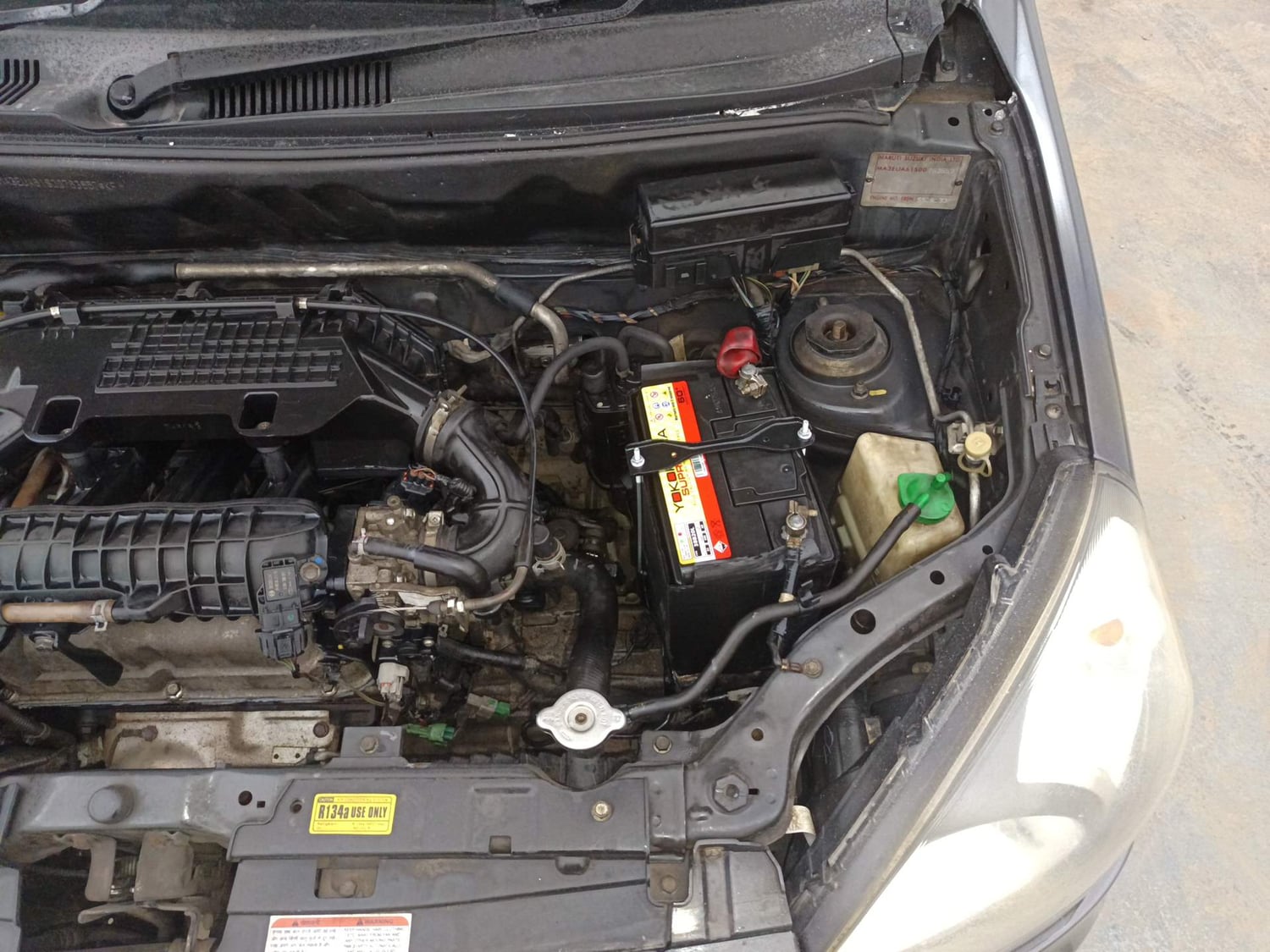 Used 2016 Maruti Suzuki Alto 800 Lxi Petrol Manual engine ENGINE LEFT SIDE VIEW