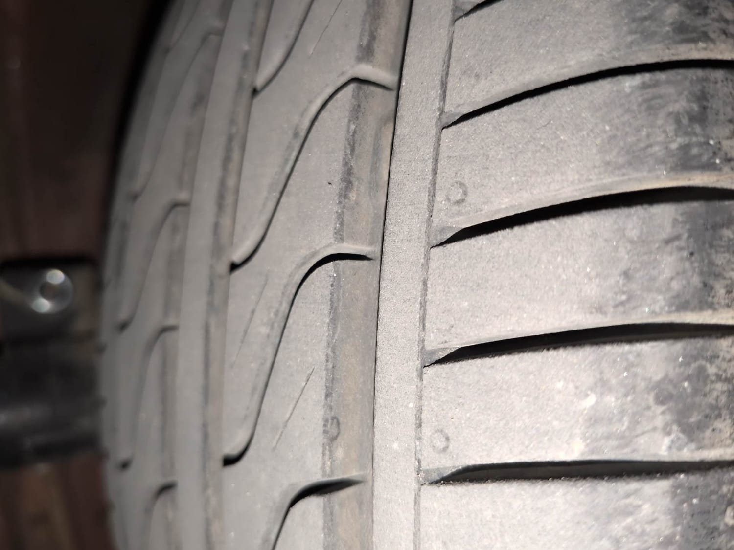 Used 2020 Maruti Suzuki Ciaz S 1.5 MT Petrol Manual tyres LEFT FRONT TYRE TREAD VIEW
