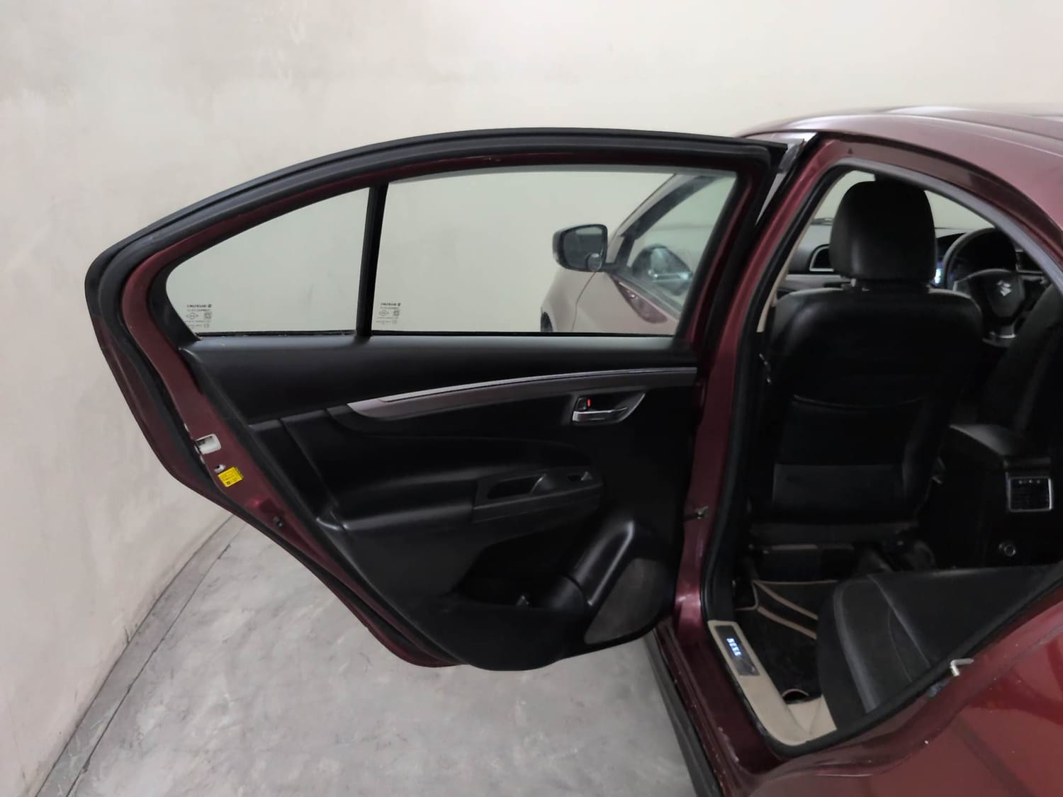 Used 2020 Maruti Suzuki Ciaz S 1.5 MT Petrol Manual interior LEFT REAR DOOR OPEN VIEW