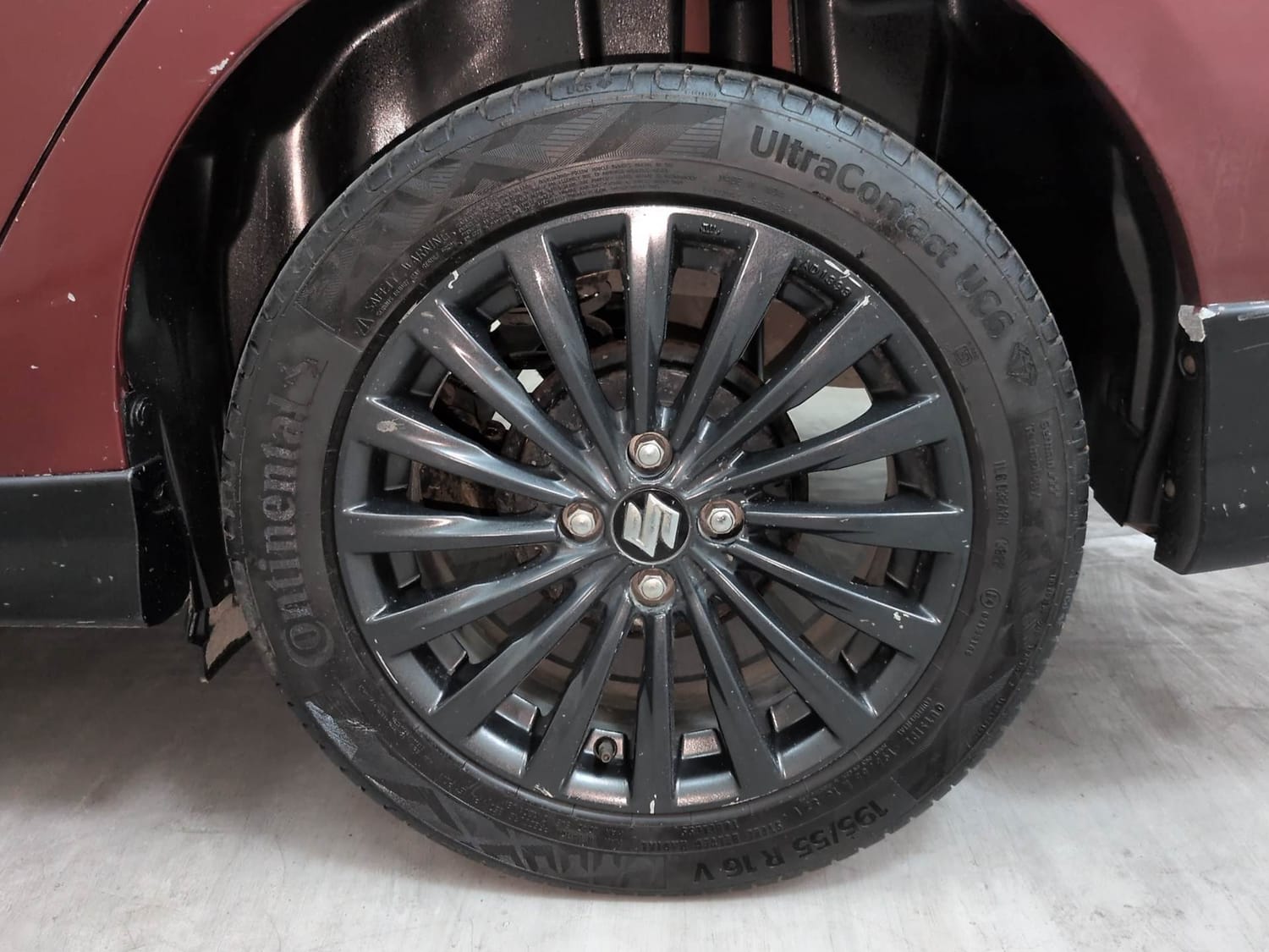 Used 2020 Maruti Suzuki Ciaz S 1.5 MT Petrol Manual tyres LEFT REAR TYRE RIM VIEW