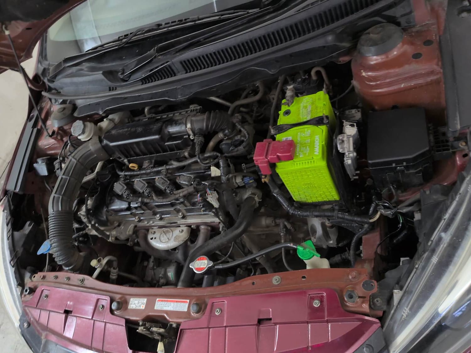 Used 2020 Maruti Suzuki Ciaz S 1.5 MT Petrol Manual engine ENGINE LEFT SIDE VIEW