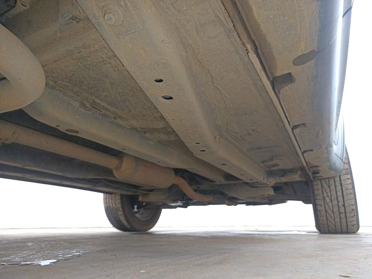 Used 2021 Tata Nexon XZ Plus Petrol Manual extra REAR RIGHT UNDERBODY VIEW