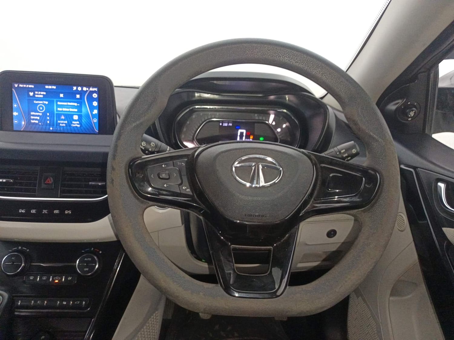 Used 2021 Tata Nexon XZ Plus Petrol Manual interior STEERING VIEW