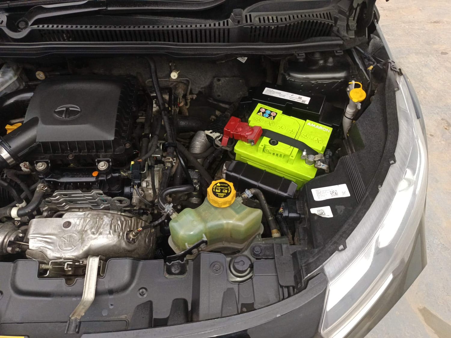 Used 2021 Tata Nexon XZ Plus Petrol Manual engine ENGINE LEFT SIDE VIEW