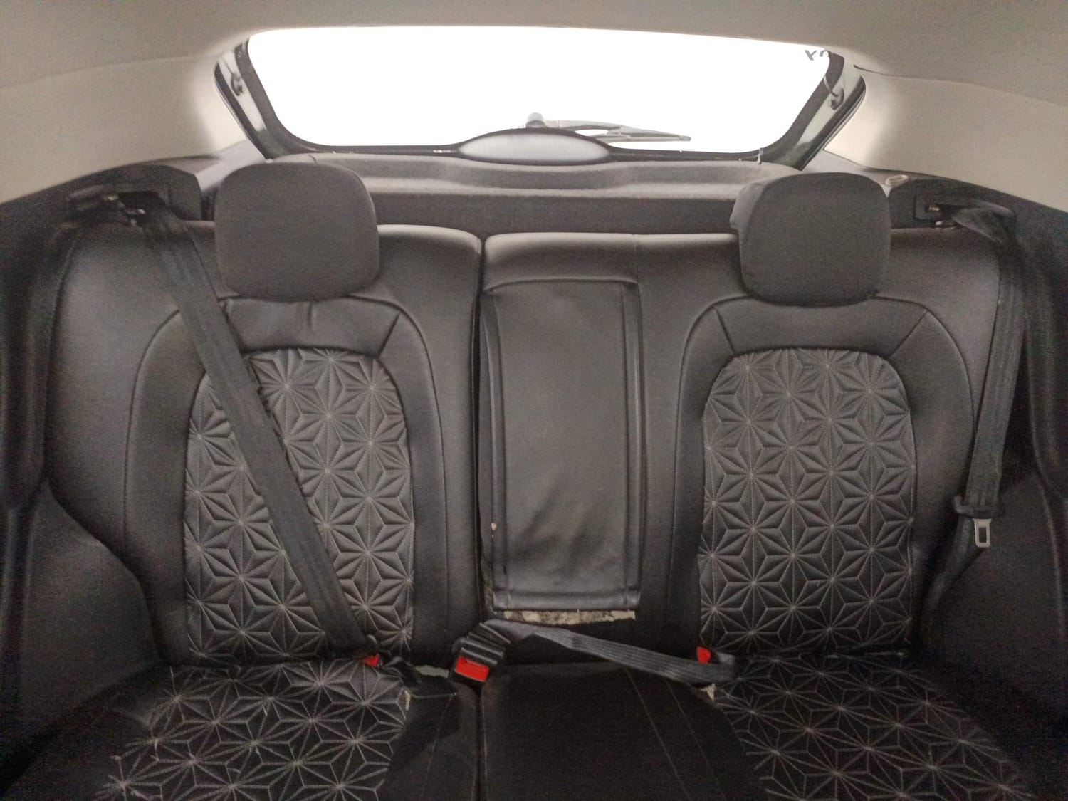 Used 2021 Tata Nexon XZ Plus Petrol Manual interior REAR SEAT CONDITION VIEW