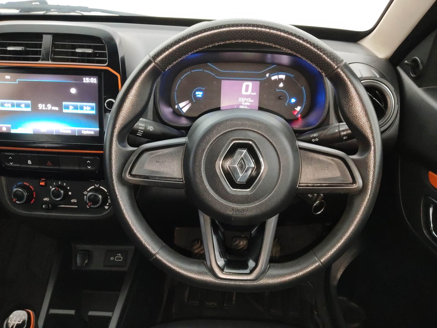 Used 2022 Renault Kwid CLIMBER 1.0 Opt Petrol Manual interior STEERING VIEW