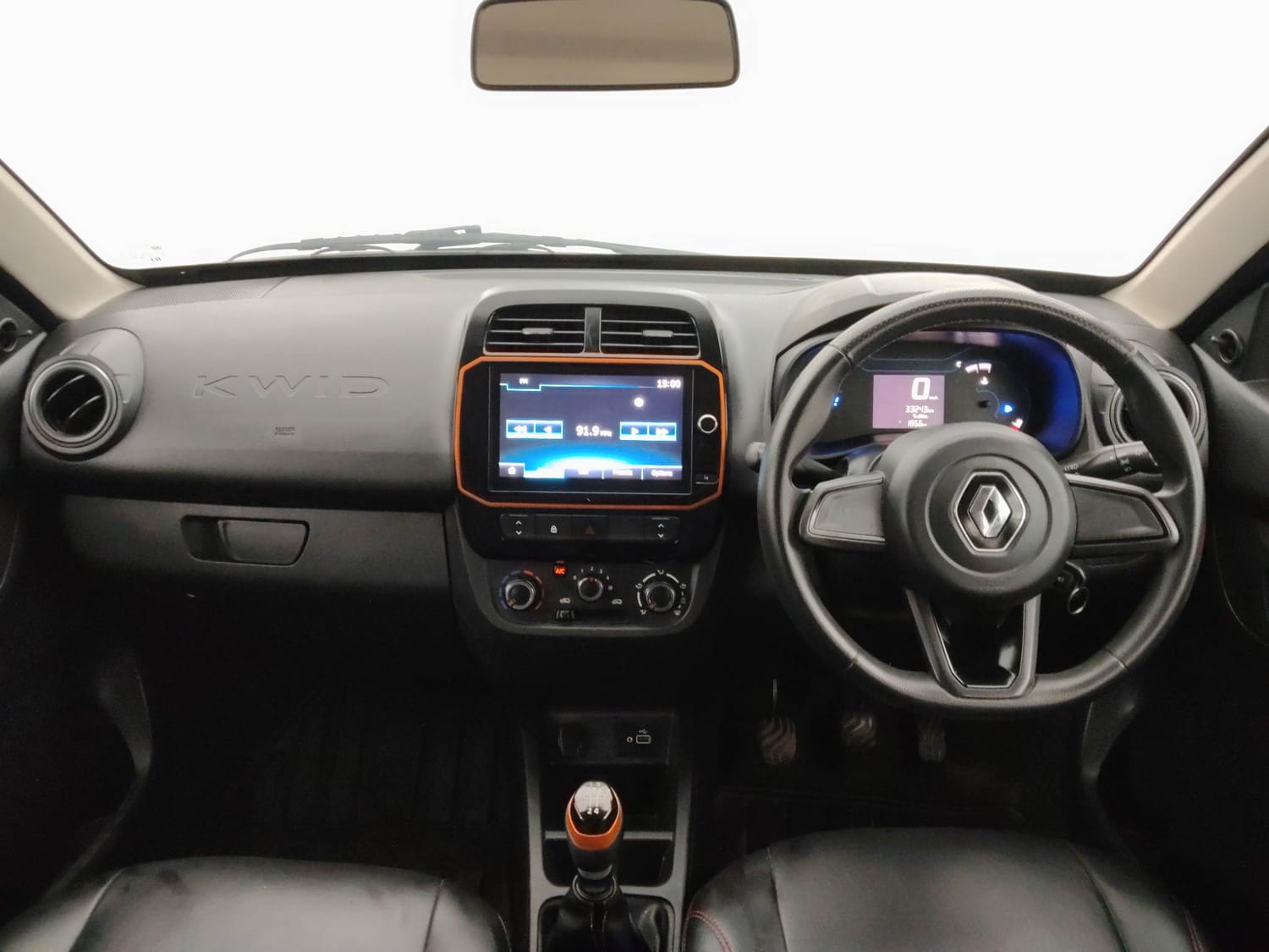 Used 2022 Renault Kwid CLIMBER 1.0 Opt Petrol Manual interior DASHBOARD VIEW