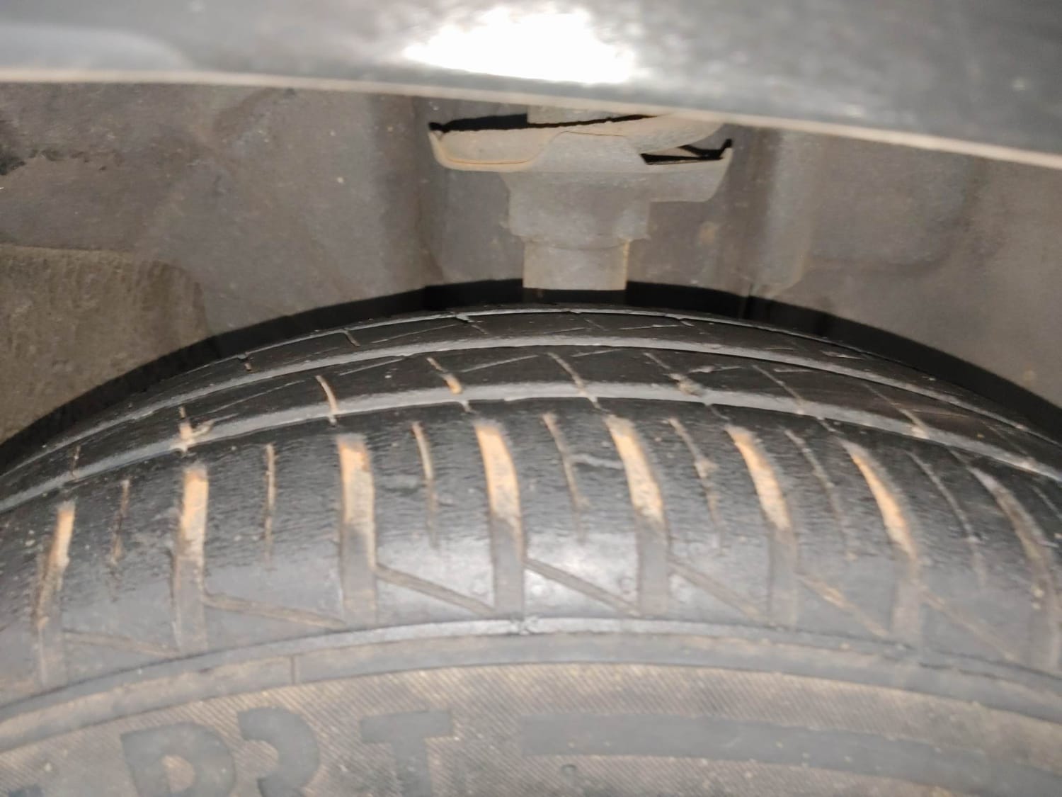 Used 2022 Renault Kwid CLIMBER 1.0 Opt Petrol Manual tyres RIGHT FRONT TYRE TREAD VIEW