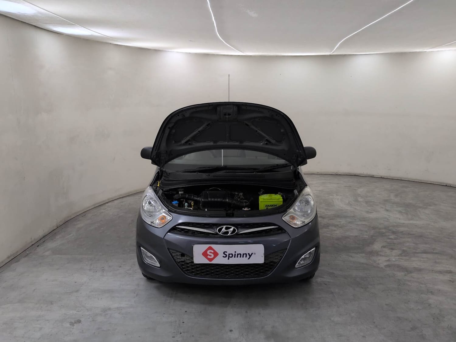 Used 2016 Hyundai i10 Magna 1.1 iRDE2 Petrol Manual engine ENGINE & BONNET OPEN FRONT VIEW