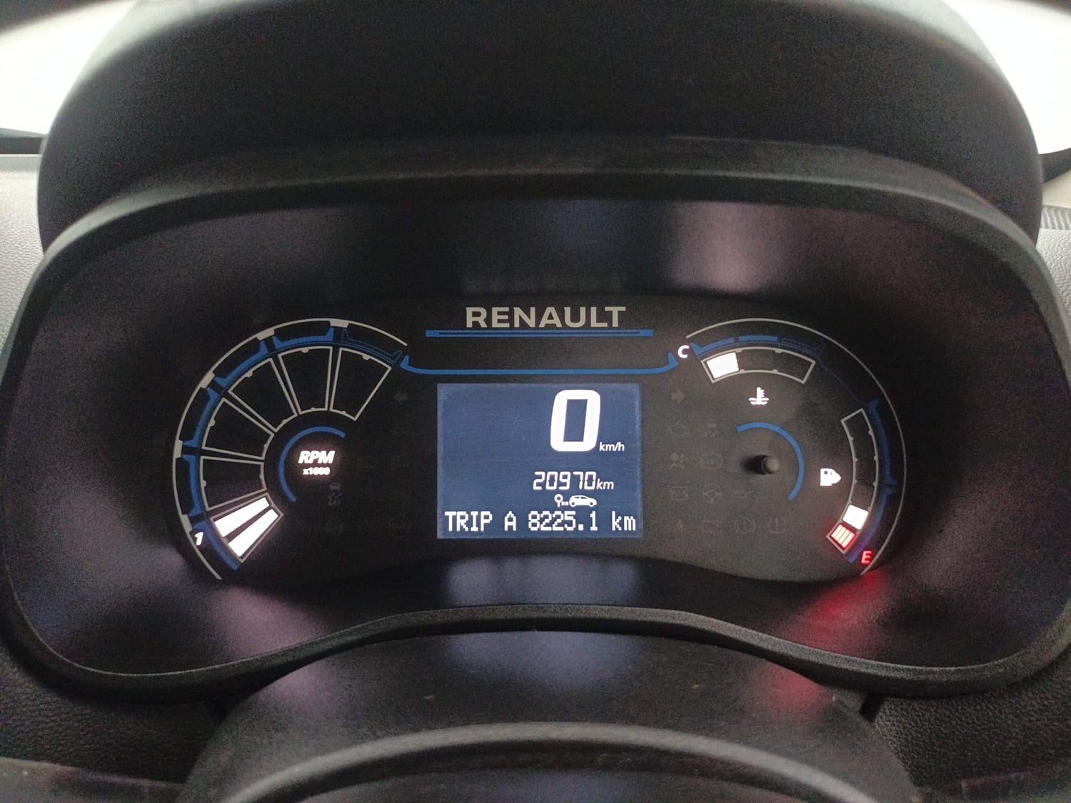 Used 2023 Renault Kwid RXL (O) 1.0 Petrol Manual interior CLUSTERMETER VIEW