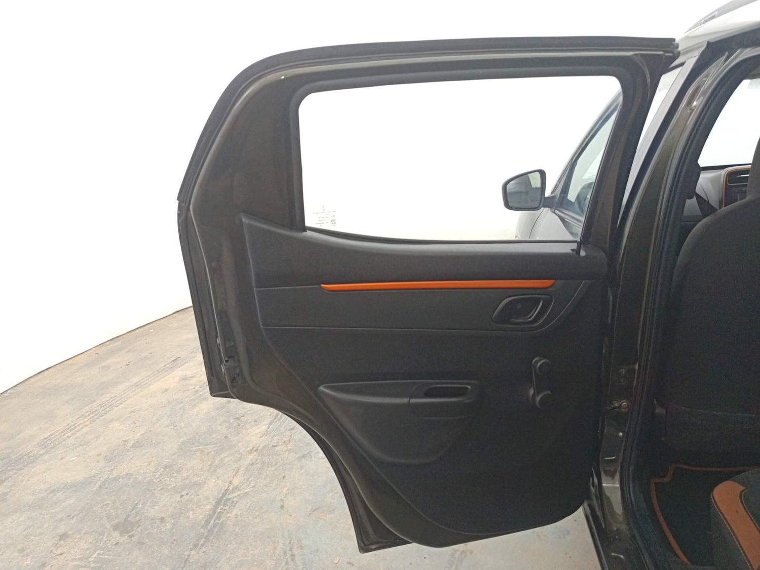 Used 2018 Renault Kwid CLIMBER 1.0 AMT Petrol Automatic interior LEFT REAR DOOR OPEN VIEW