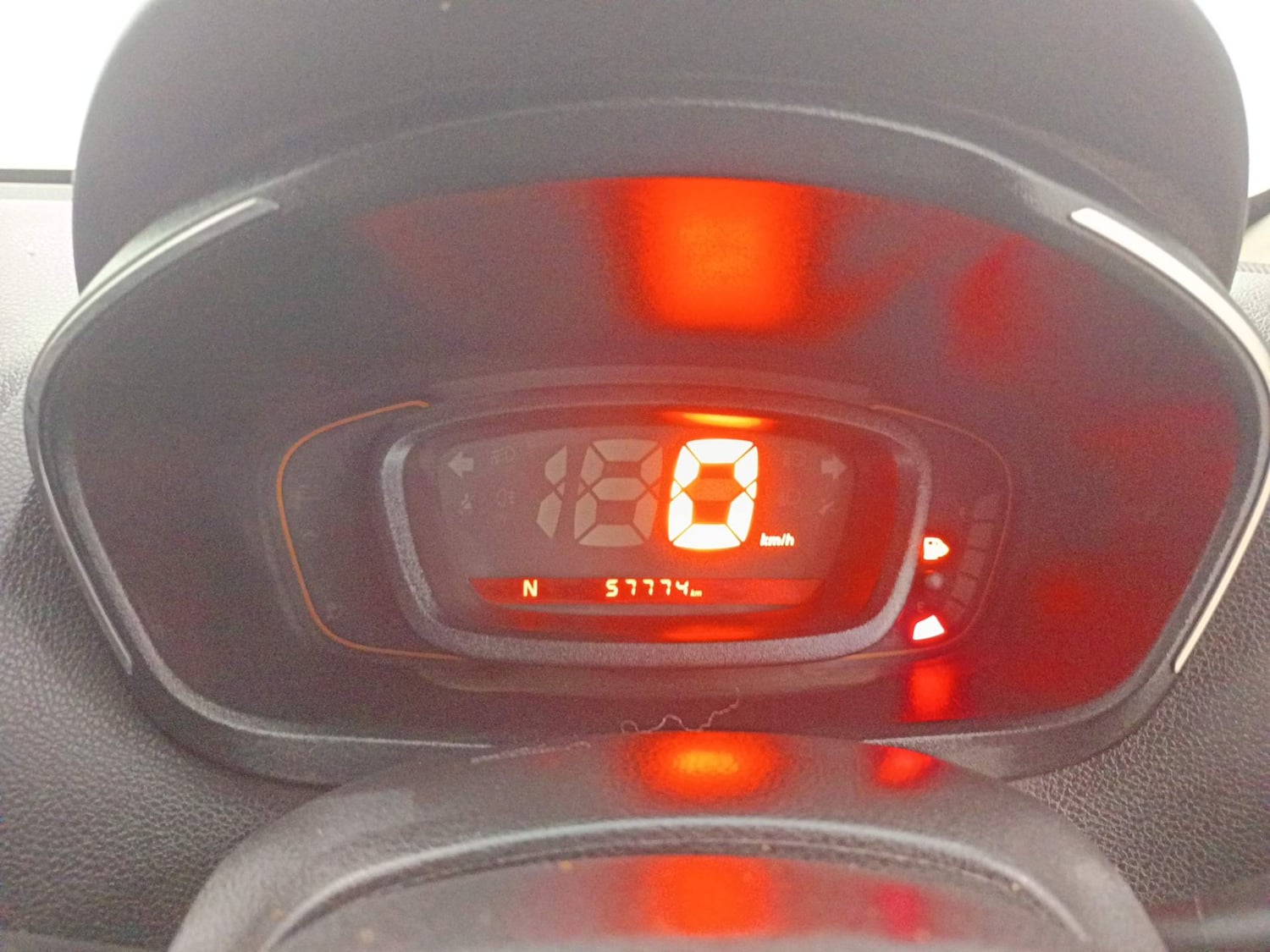Used 2018 Renault Kwid CLIMBER 1.0 AMT Petrol Automatic interior CLUSTERMETER VIEW