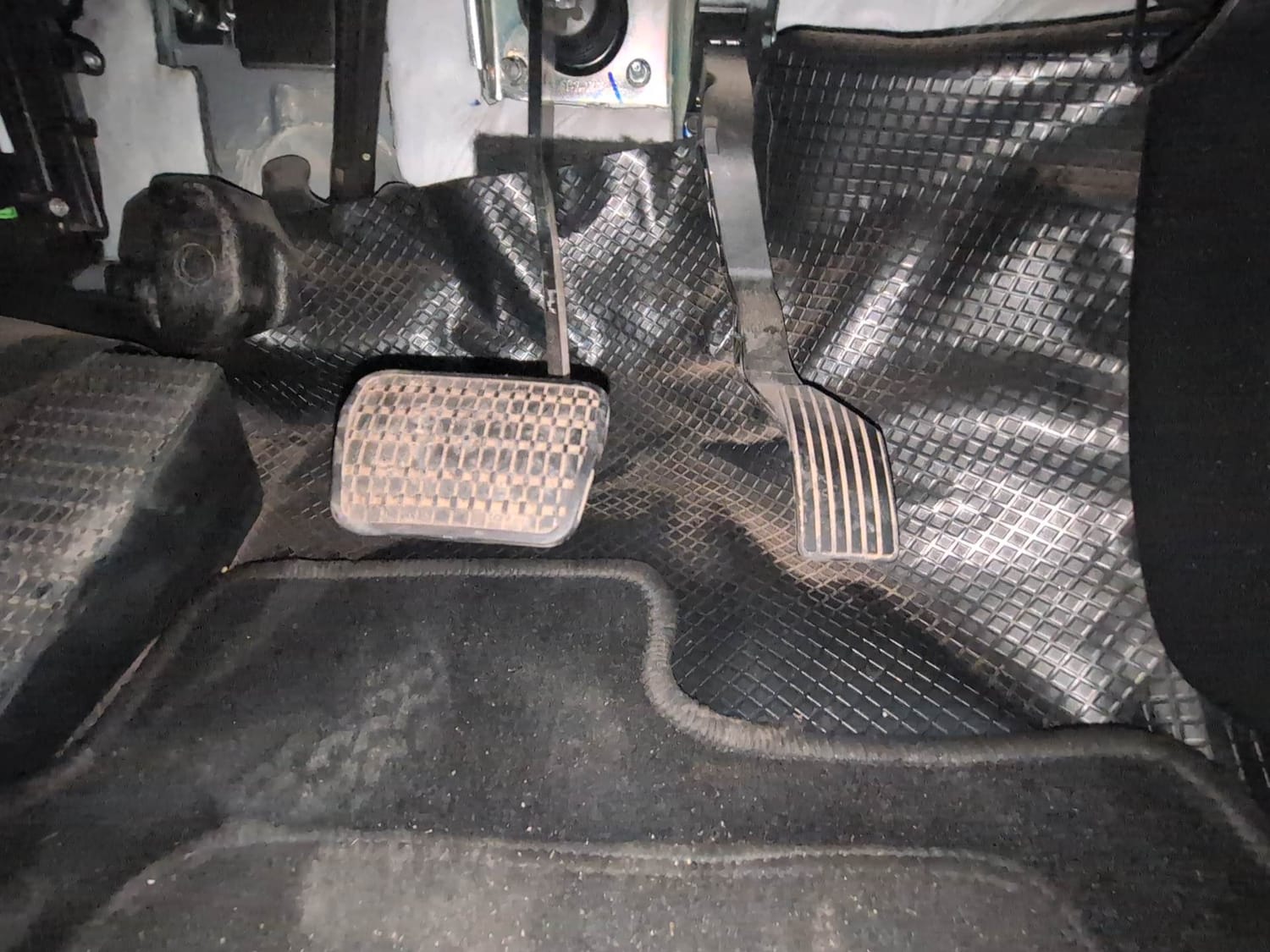 Used 2023 Tata Punch Creative Dual Tone AMT Petrol Automatic interior PEDALS VIEW