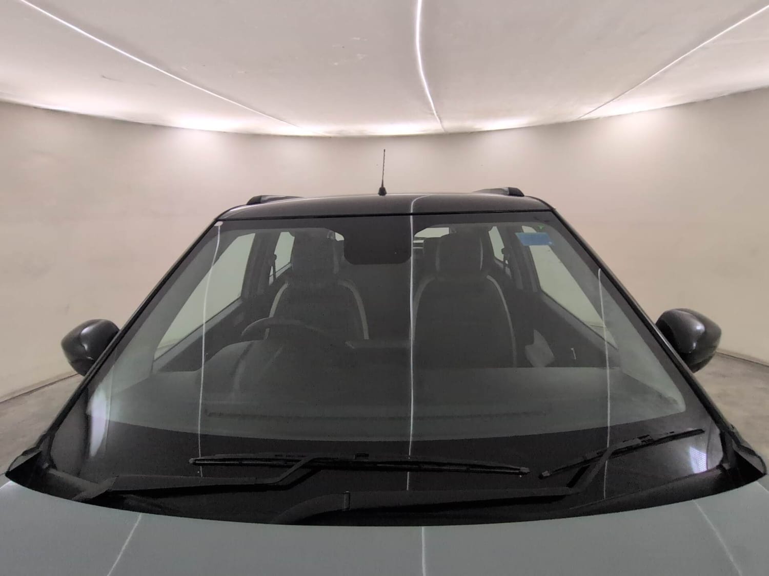 Used 2023 Tata Punch Creative Dual Tone AMT Petrol Automatic exterior FRONT WINDSHIELD VIEW