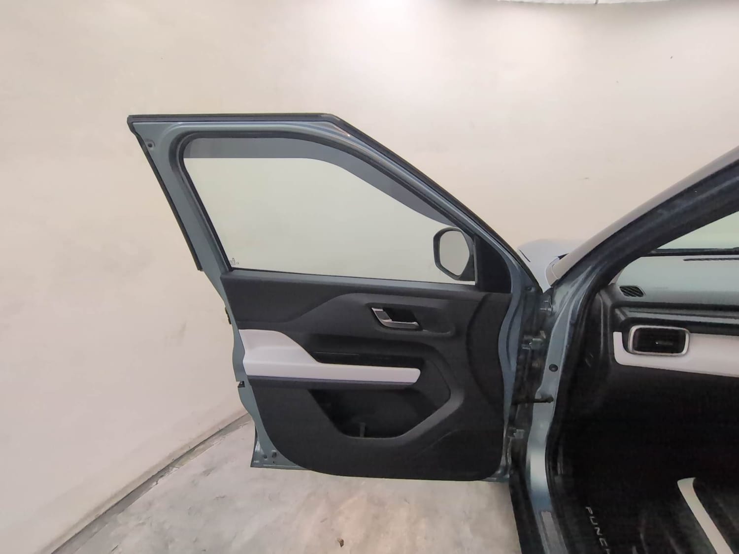 Used 2023 Tata Punch Creative Dual Tone AMT Petrol Automatic interior LEFT FRONT DOOR OPEN VIEW