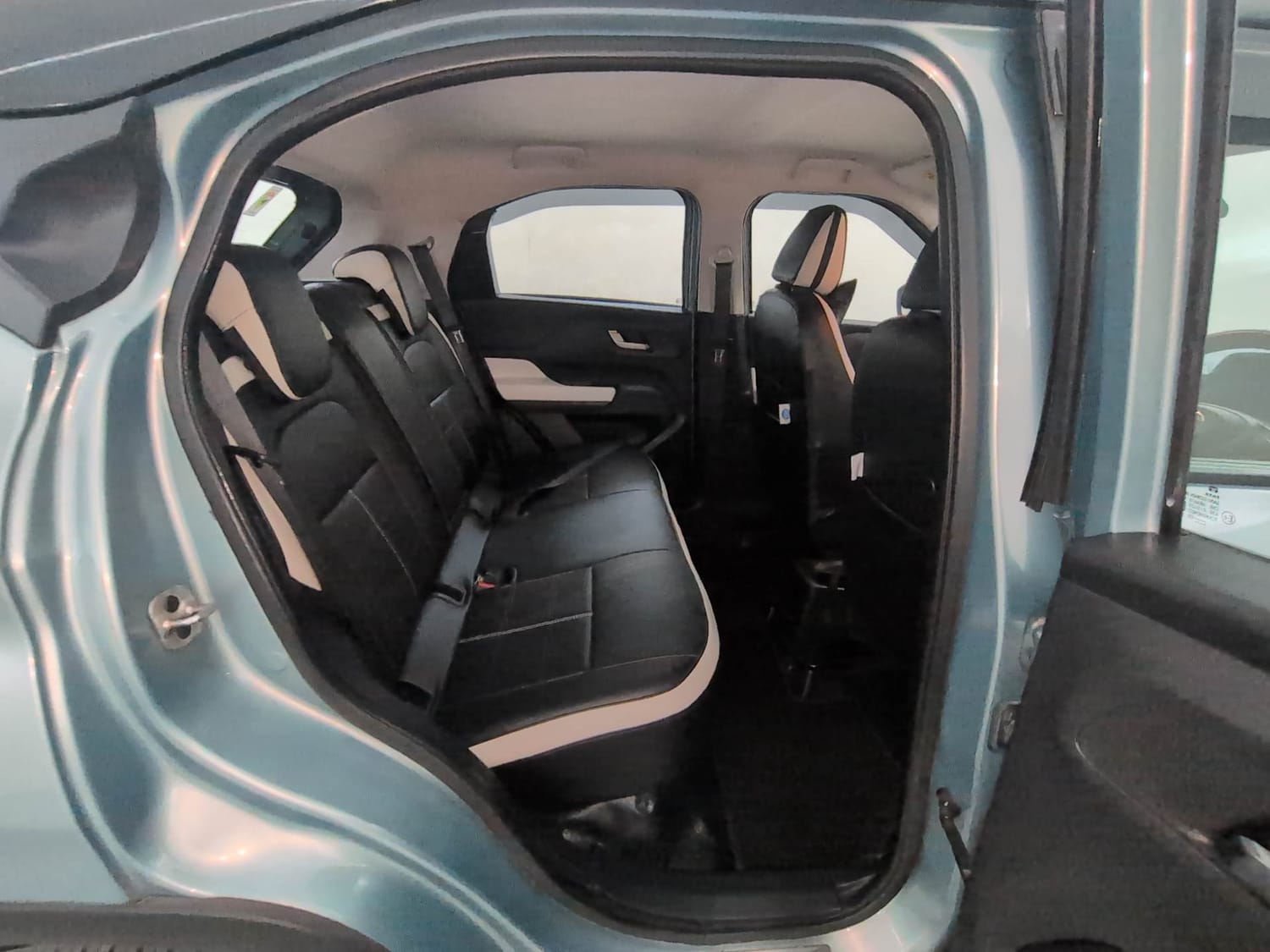 Used 2023 Tata Punch Creative Dual Tone AMT Petrol Automatic interior RIGHT SIDE REAR DOOR CABIN VIEW