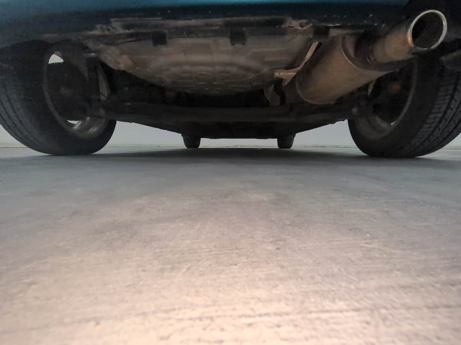 Used 2016 Nissan Micra XV CVT Petrol Automatic extra REAR UNDERBODY VIEW (TAKEN FROM REAR)