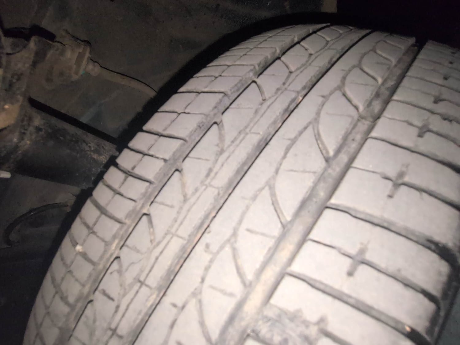 Used 2016 Nissan Micra XV CVT Petrol Automatic tyres LEFT FRONT TYRE TREAD VIEW