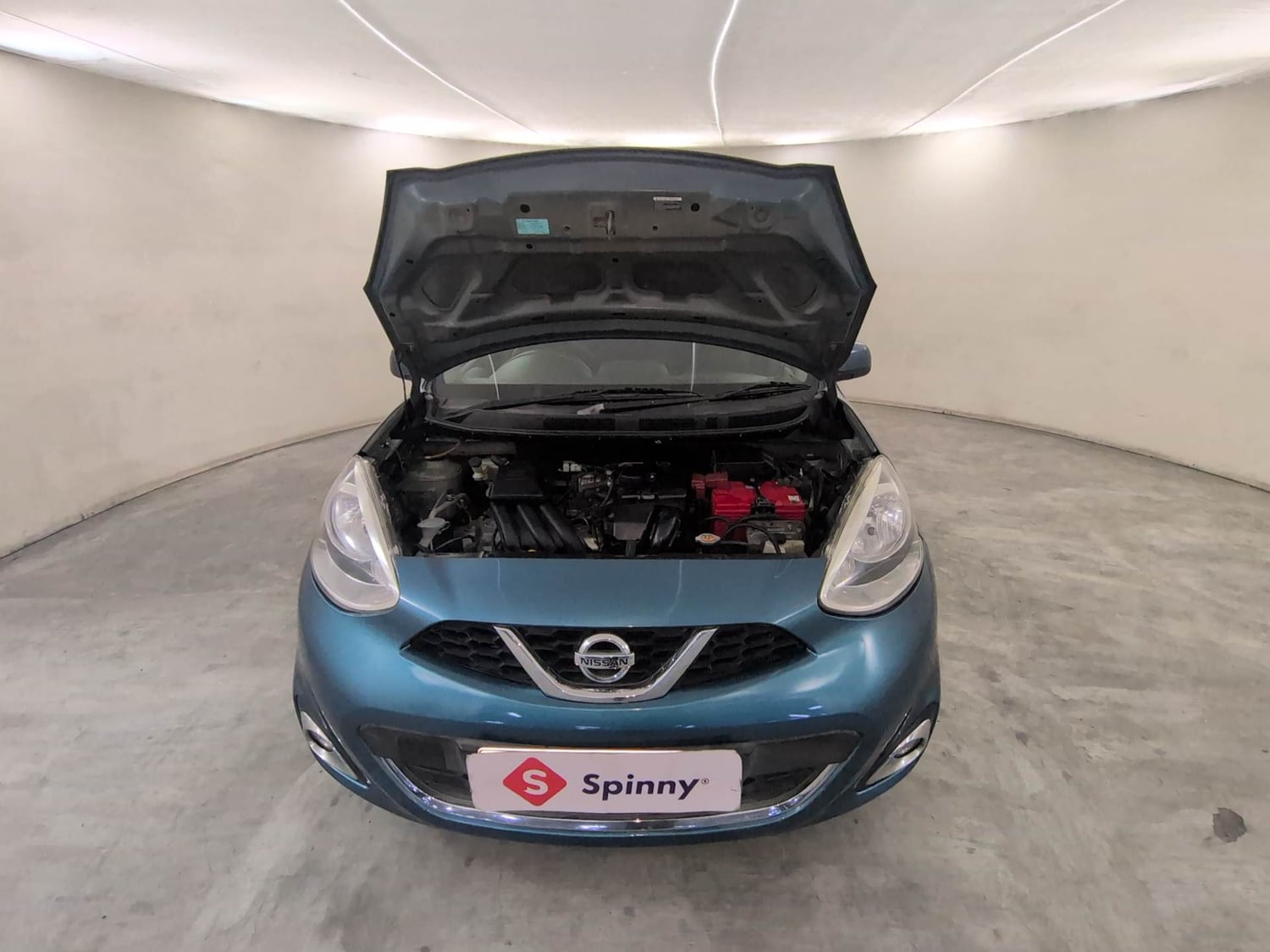 Used 2016 Nissan Micra XV CVT Petrol Automatic engine ENGINE & BONNET OPEN FRONT VIEW