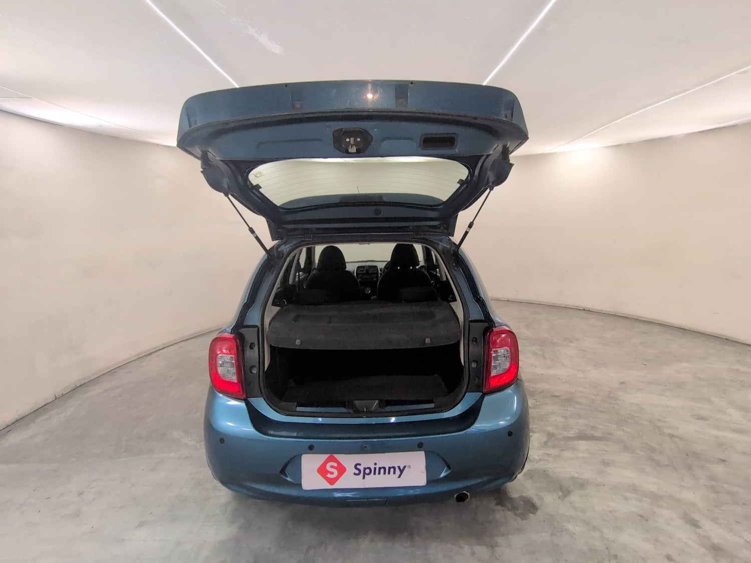 Used 2016 Nissan Micra XV CVT Petrol Automatic interior DICKY DOOR OPEN VIEW