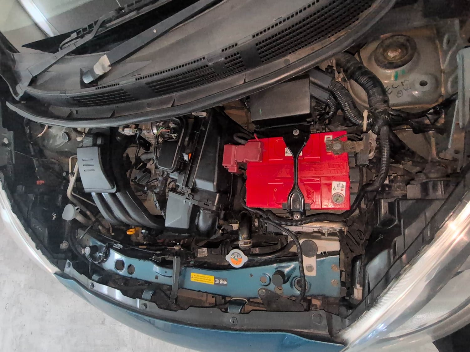 Used 2016 Nissan Micra XV CVT Petrol Automatic engine ENGINE LEFT SIDE VIEW