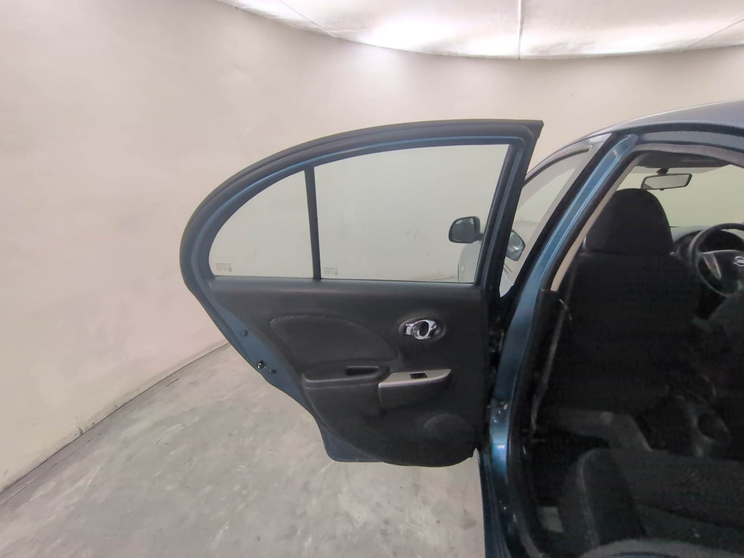 Used 2016 Nissan Micra XV CVT Petrol Automatic interior LEFT REAR DOOR OPEN VIEW