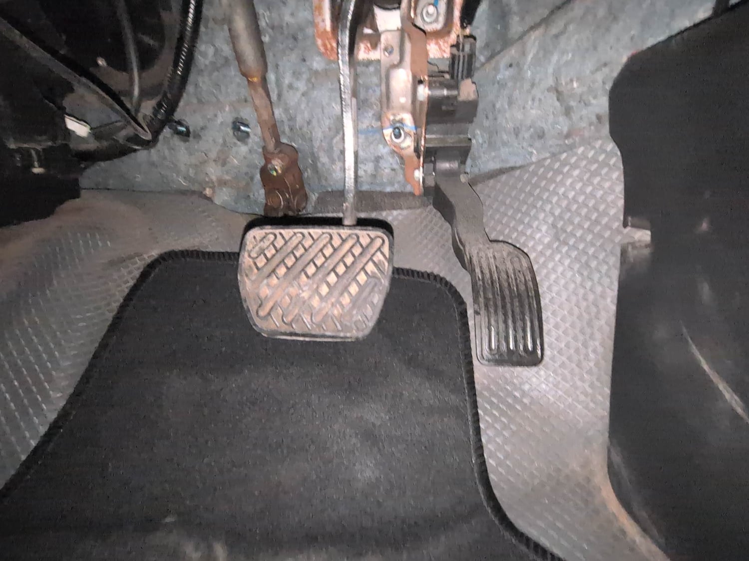 Used 2016 Nissan Micra XV CVT Petrol Automatic interior PEDALS VIEW
