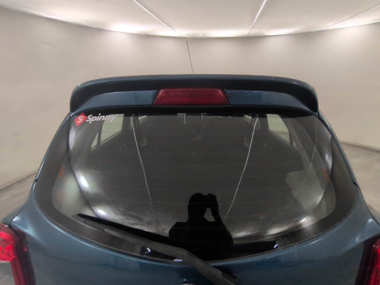 Used 2016 Nissan Micra XV CVT Petrol Automatic exterior BACK WINDSHIELD VIEW