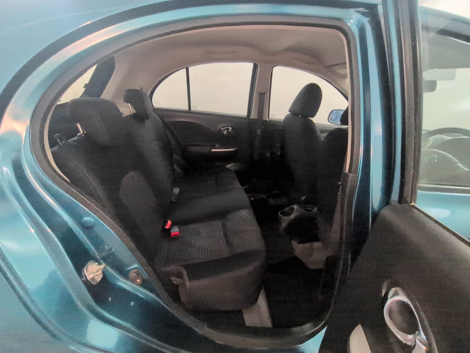 Used 2016 Nissan Micra XV CVT Petrol Automatic interior RIGHT SIDE REAR DOOR CABIN VIEW