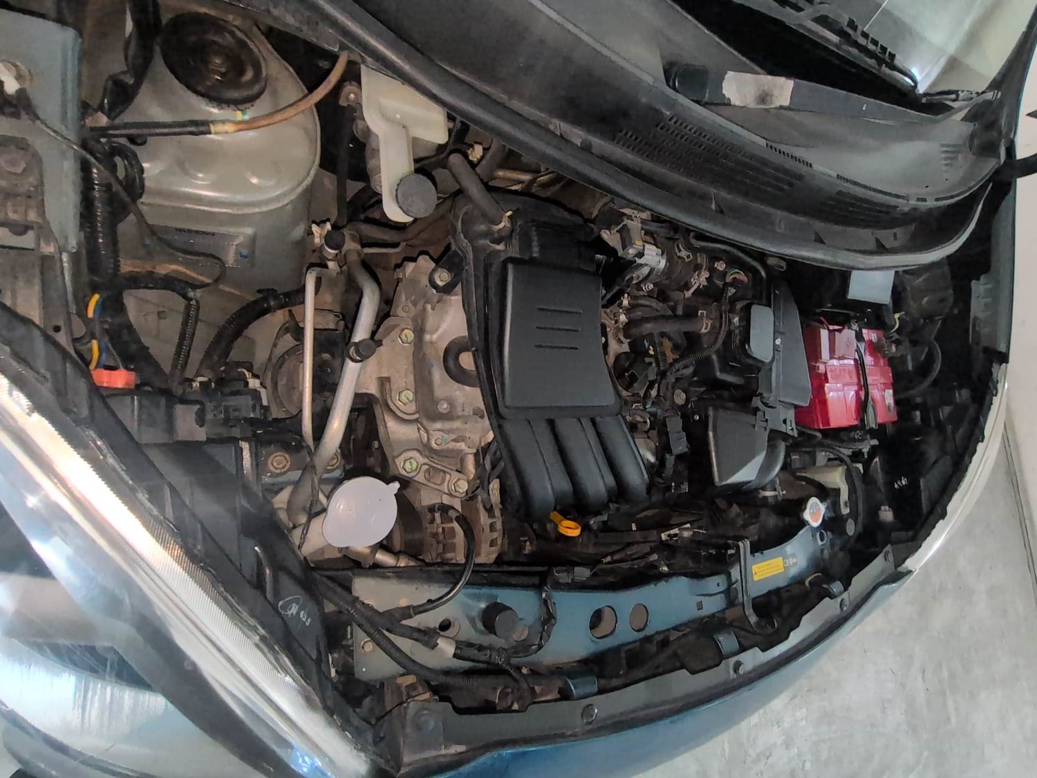 Used 2016 Nissan Micra XV CVT Petrol Automatic engine ENGINE RIGHT SIDE VIEW