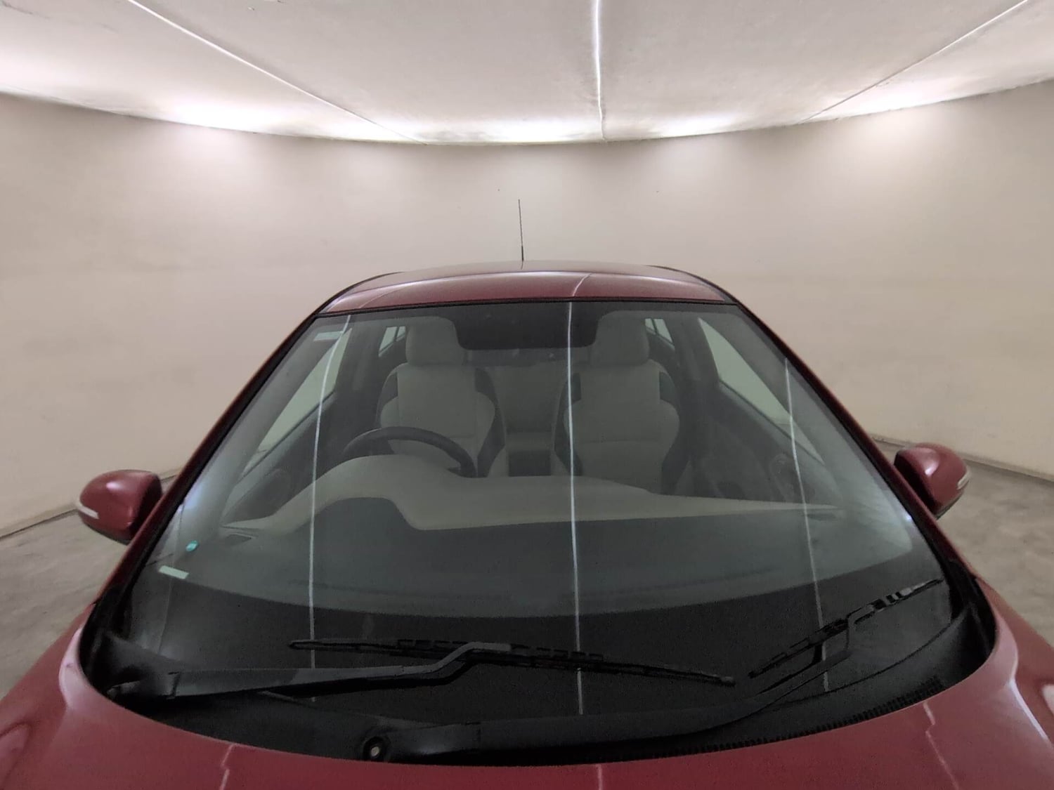 Used 2015 Hyundai Elite i20 Sportz 1.4 (O) Diesel Manual exterior FRONT WINDSHIELD VIEW