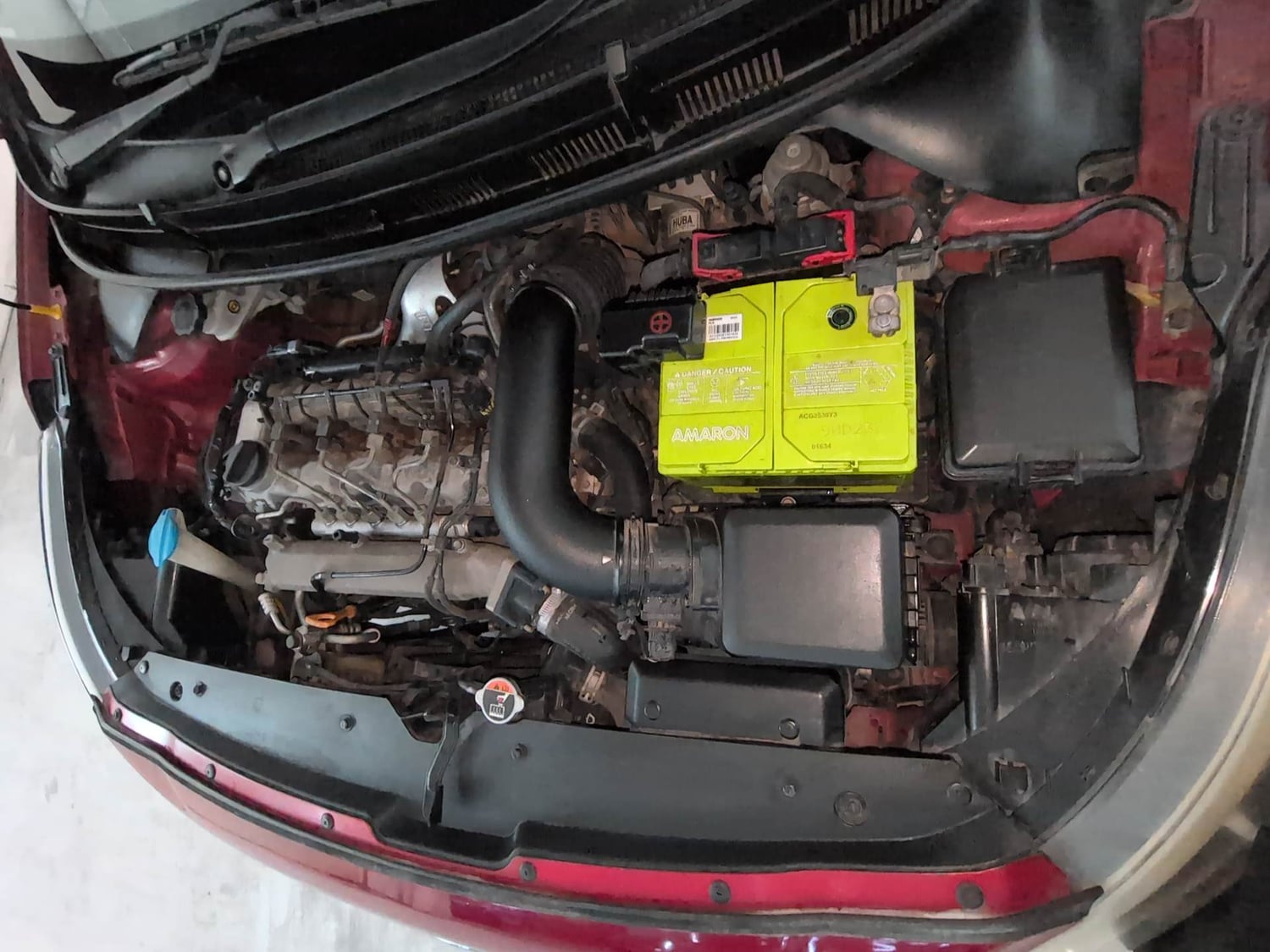 Used 2015 Hyundai Elite i20 Sportz 1.4 (O) Diesel Manual engine ENGINE LEFT SIDE VIEW