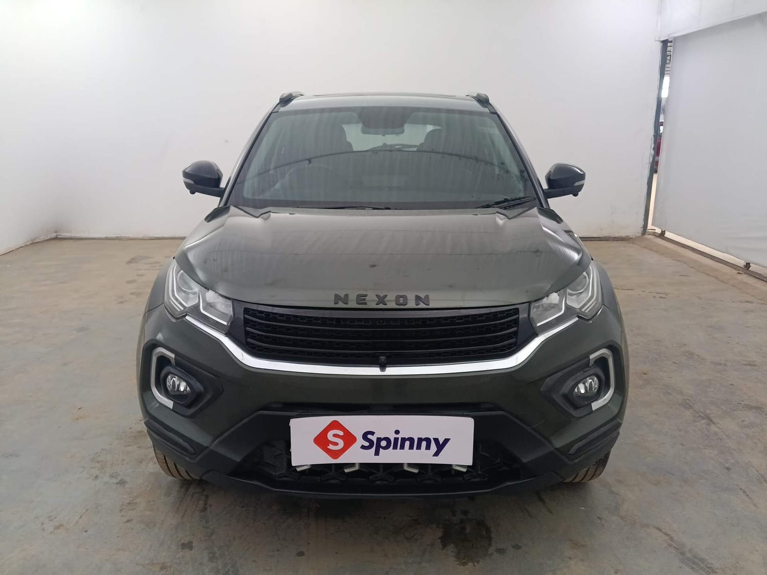 Used 2021 Tata Nexon XZ Plus (S) Dual Tone Petrol Manual exterior FRONT VIEW