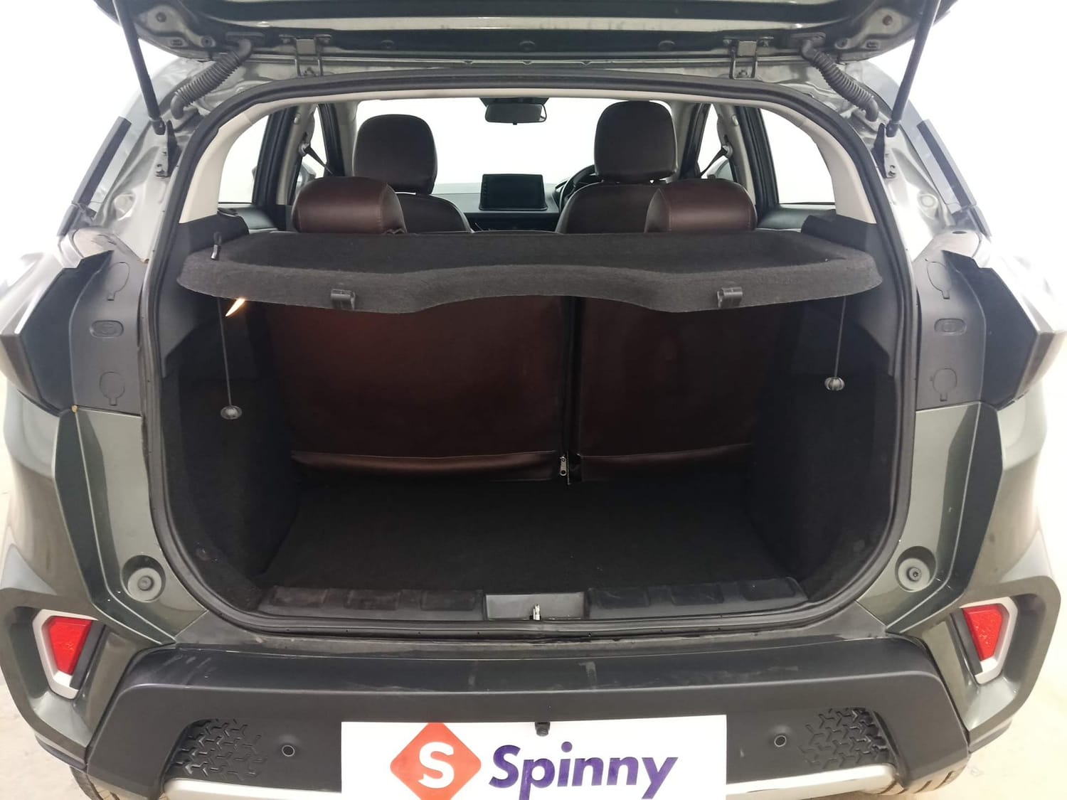 Used 2021 Tata Nexon XZ Plus (S) Dual Tone Petrol Manual interior DICKY INSIDE VIEW