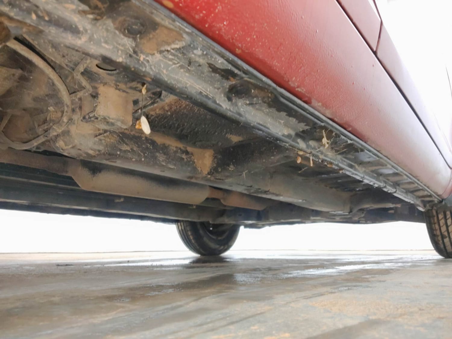 Used 2014 Maruti Suzuki Swift VXi Petrol Manual extra REAR RIGHT UNDERBODY VIEW