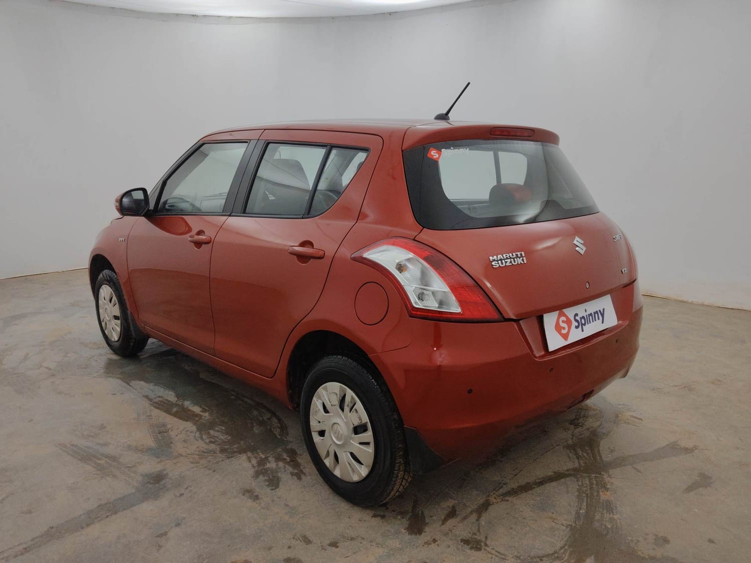 Used 2014 Maruti Suzuki Swift VXi Petrol Manual exterior LEFT REAR CORNER VIEW