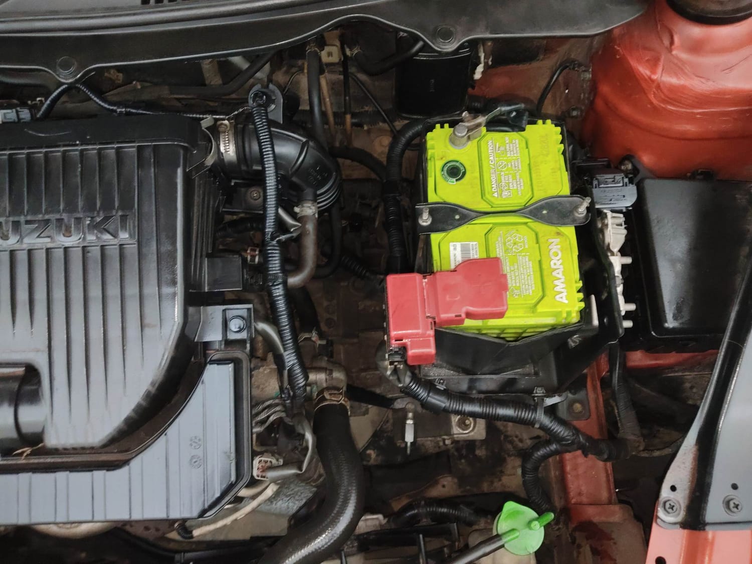 Used 2014 Maruti Suzuki Swift VXi Petrol Manual engine ENGINE LEFT SIDE VIEW
