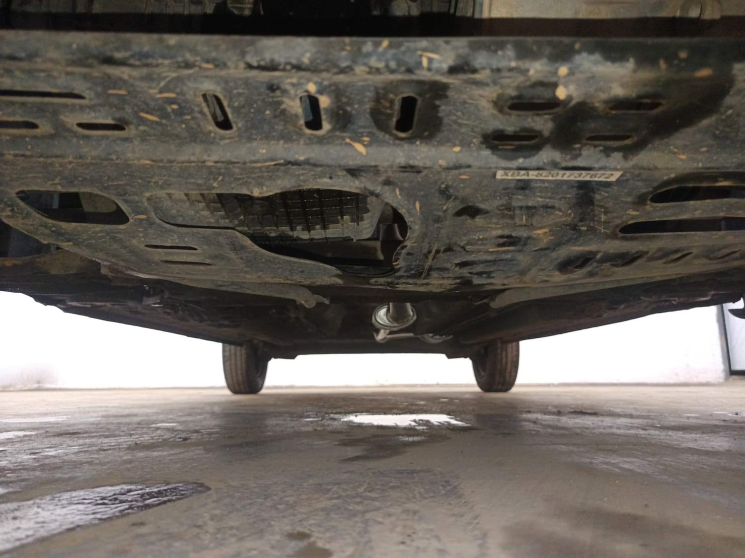 Used 2022 Renault Kwid CLIMBER AMT Petrol Automatic extra FRONT LEFT UNDERBODY VIEW