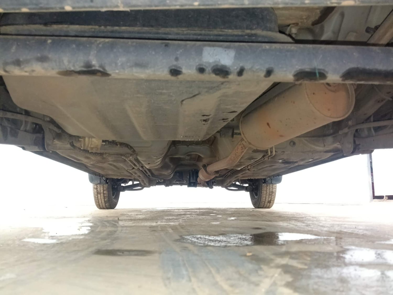 Used 2018 Maruti Suzuki Alto 800 LXi Petrol Manual extra REAR UNDERBODY VIEW (TAKEN FROM REAR)