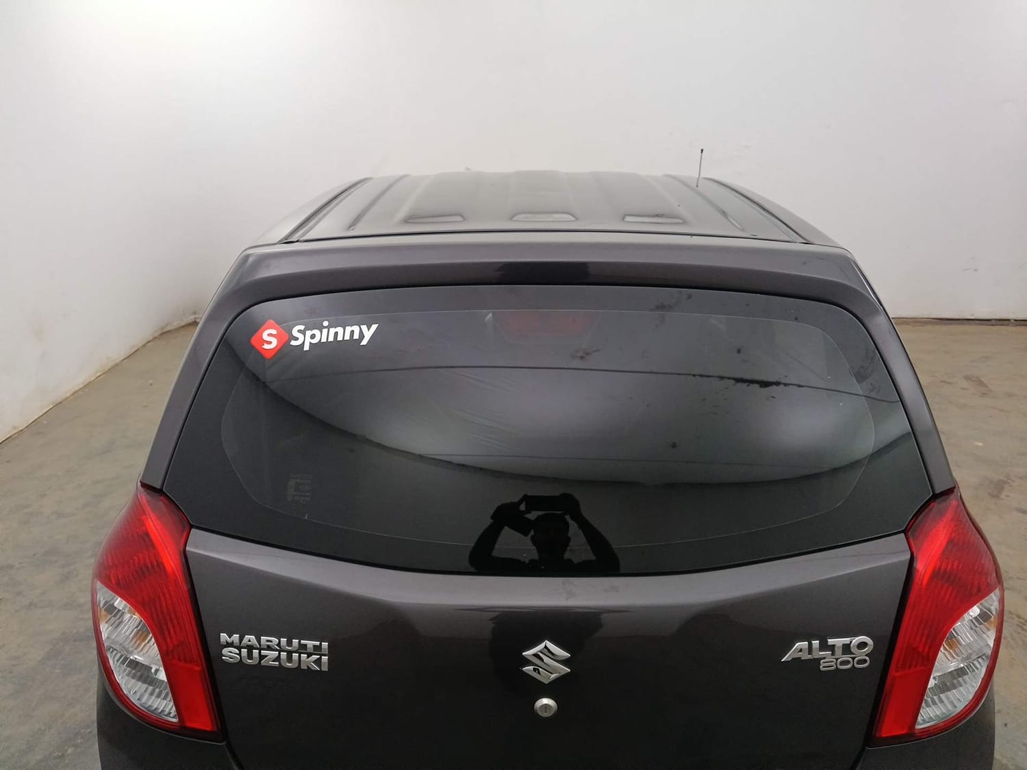Used 2018 Maruti Suzuki Alto 800 LXi Petrol Manual exterior BACK WINDSHIELD VIEW