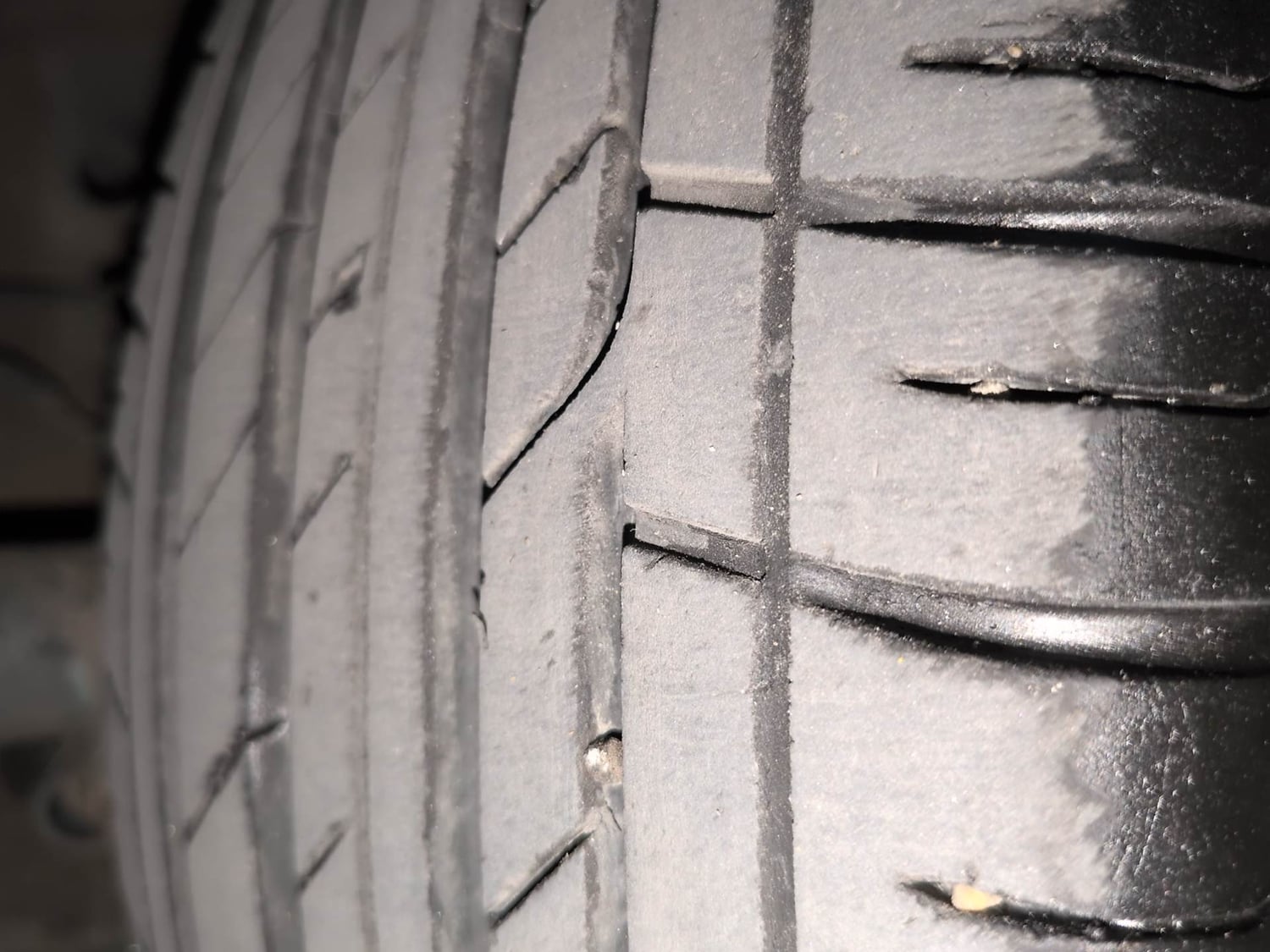 Used 2020 Honda WR-V SV MT Petrol Petrol Manual tyres LEFT FRONT TYRE TREAD VIEW