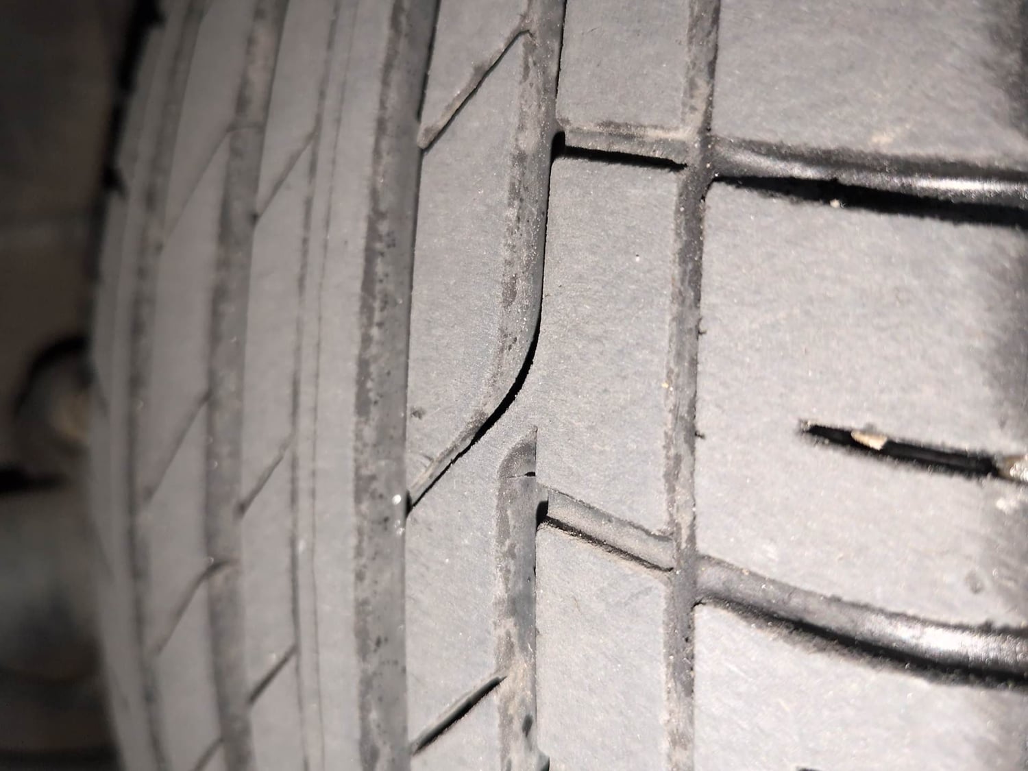 Used 2020 Honda WR-V SV MT Petrol Petrol Manual tyres RIGHT FRONT TYRE TREAD VIEW