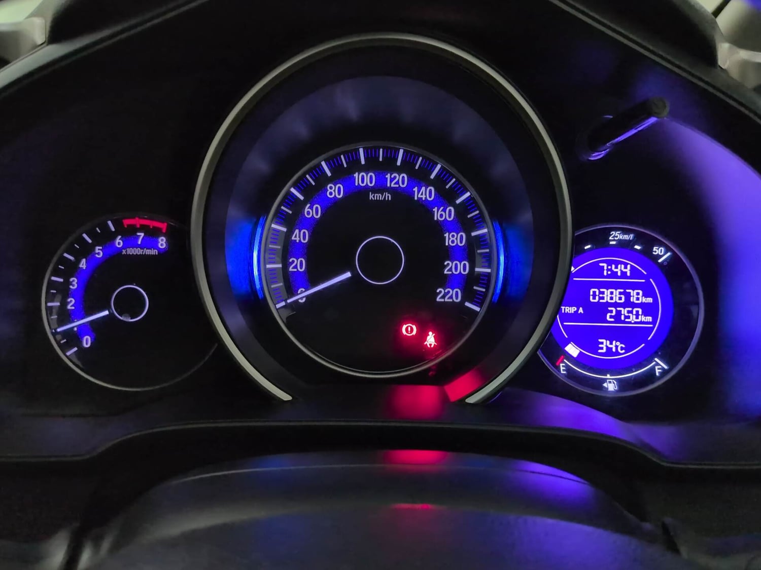 Used 2020 Honda WR-V SV MT Petrol Petrol Manual interior CLUSTERMETER VIEW