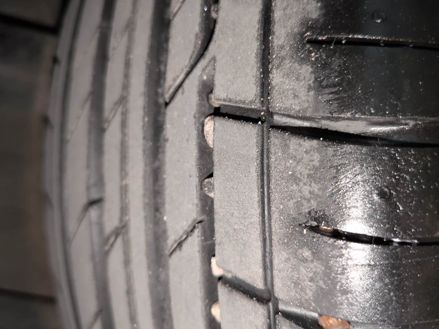 Used 2020 Honda WR-V SV MT Petrol Petrol Manual tyres LEFT REAR TYRE TREAD VIEW