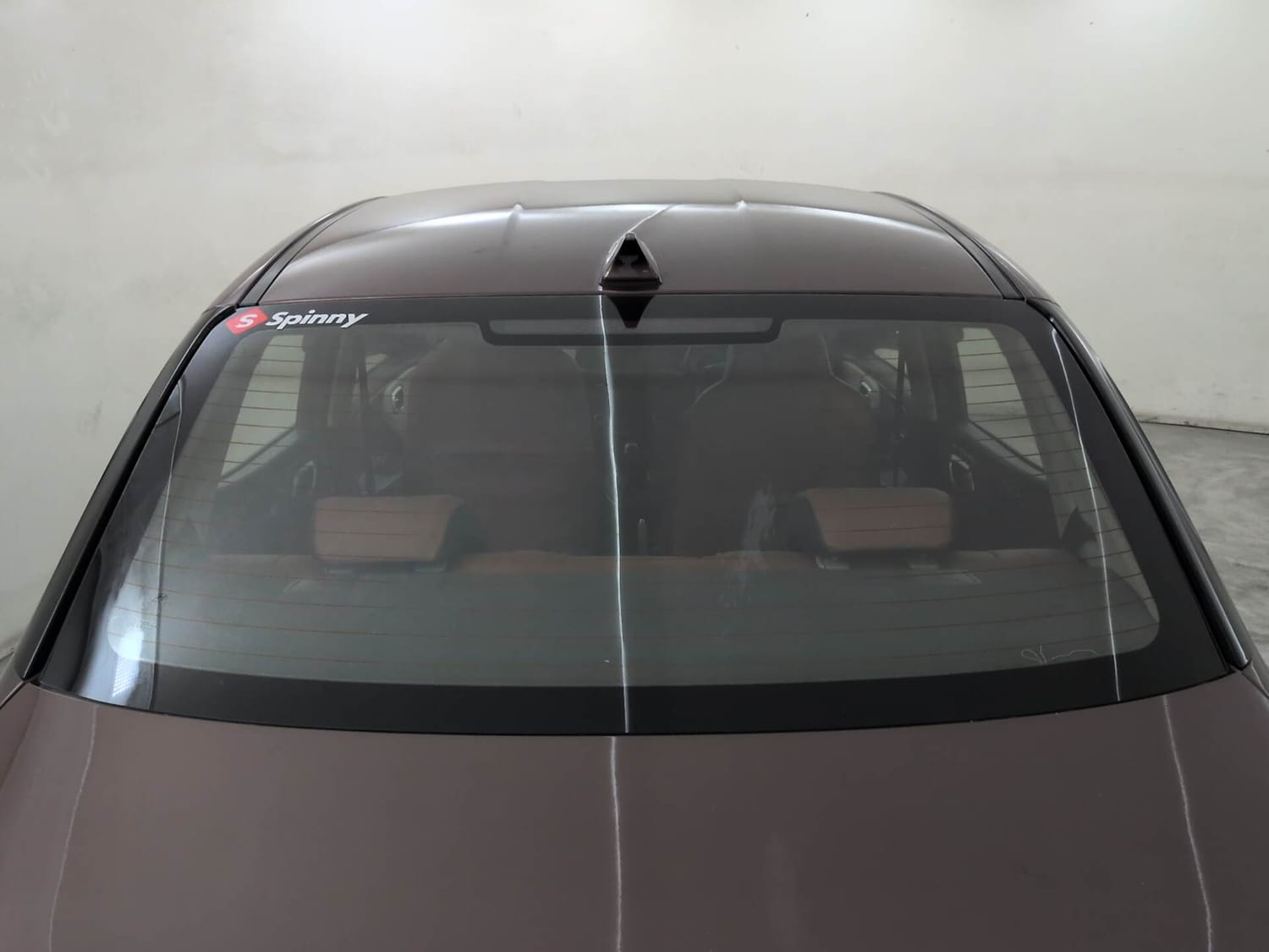 Used 2020 Hyundai Aura SX Plus 1.2 AMT CRDi Diesel Automatic exterior BACK WINDSHIELD VIEW