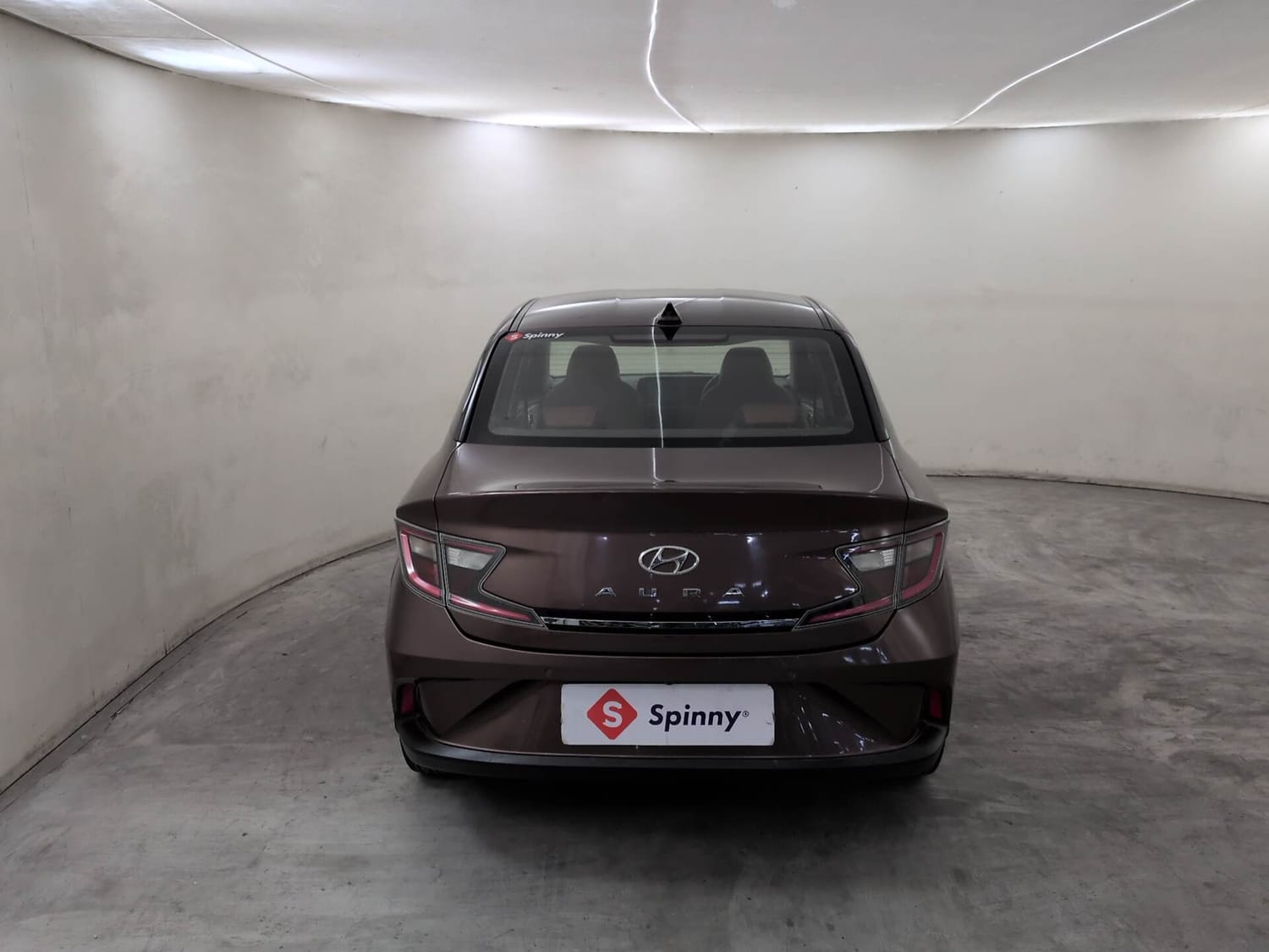 Used 2020 Hyundai Aura SX Plus 1.2 AMT CRDi Diesel Automatic exterior BACK VIEW