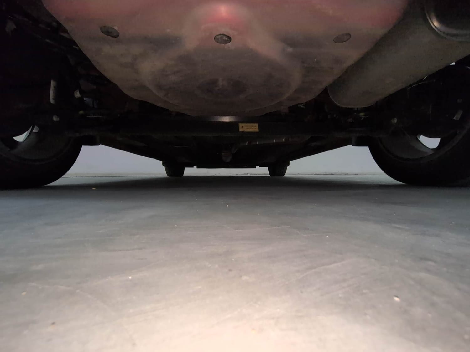 Used 2025 Tata Altroz XZA Petrol Petrol Automatic extra REAR UNDERBODY VIEW (TAKEN FROM REAR)